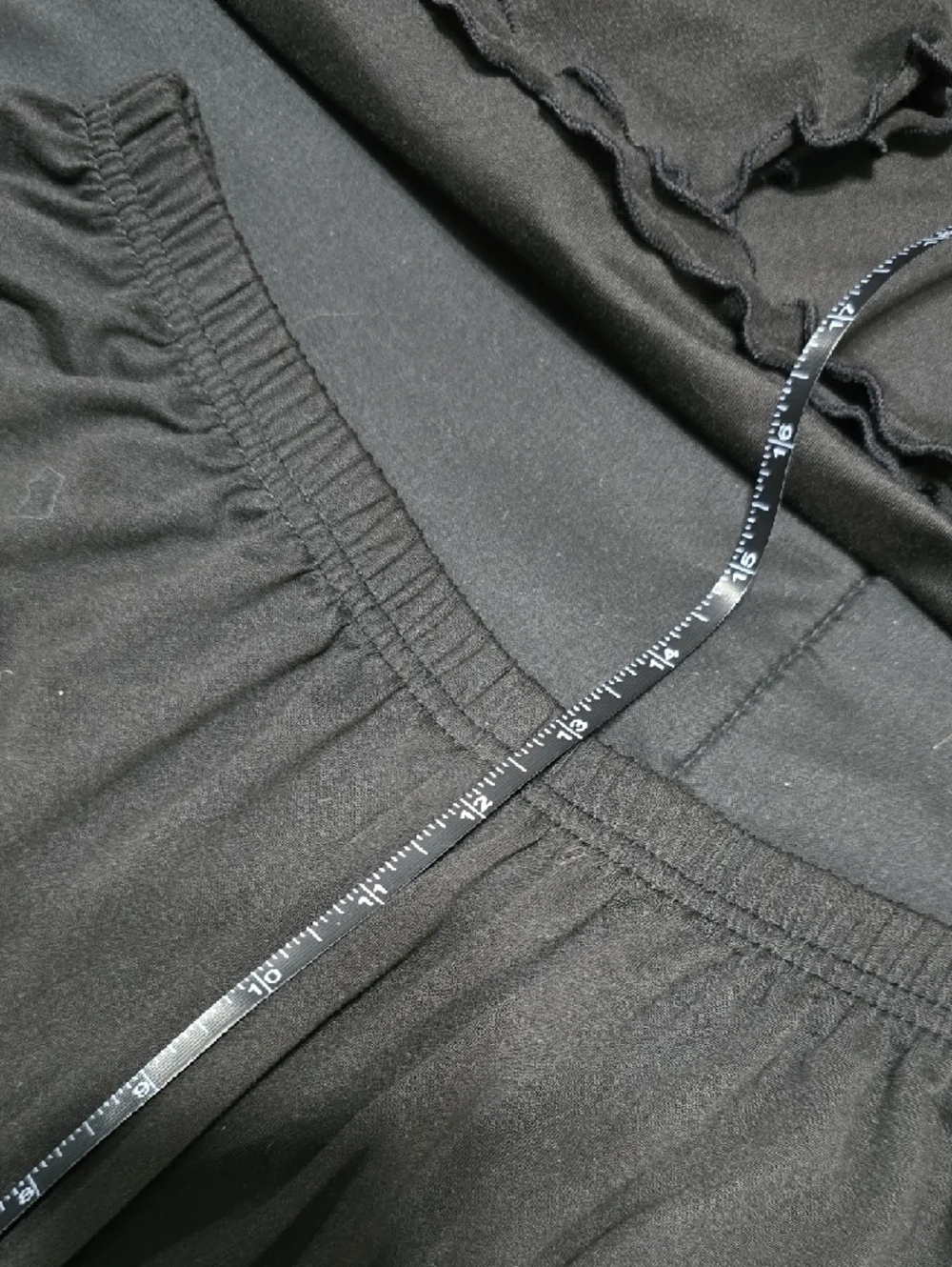 Black Ruffle Lounge Set - Picture 4 of 6